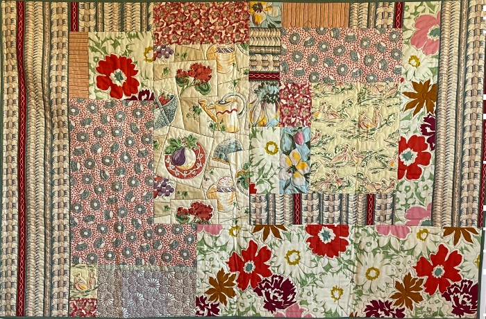 The Watering Can Lap Quilt